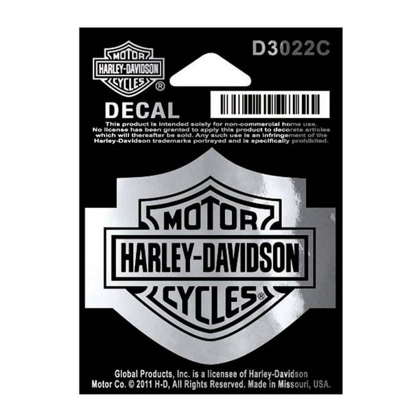 harley davidson motorcycle exterior decal sticker strip sun screen window brow